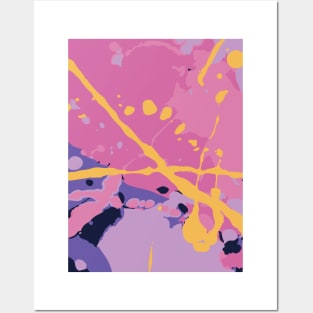 Colorize Me Abstract Painting Posters and Art